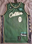 Maillot de Basket #0 Tatum Celtics 22-23 city Brodé